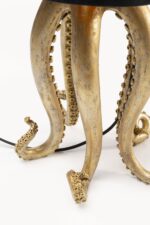 LAMPĂ DE MASĂ OCTOPUS AURIU/NEGRU 60CM
