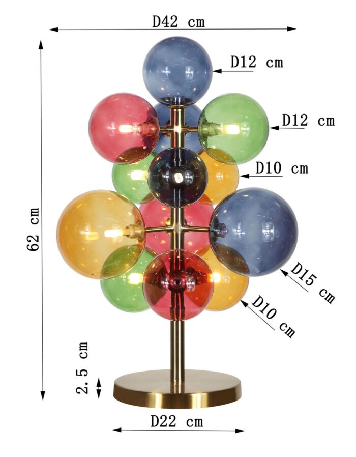 VEIOZĂ SCALA BALLS COLORE 62CM