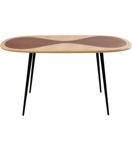 MASA PETAL NATURE NEGRU 150X90 CM