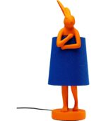 VEIOZĂ ANIMAL RABBIT PORTOCALIU/ALBASTRU 50 CM