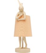 VEIOZĂ ANIMAL RABBIT PEACH 50 CM
