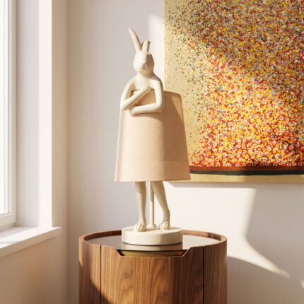 VEIOZĂ ANIMAL RABBIT PEACH 50 CM