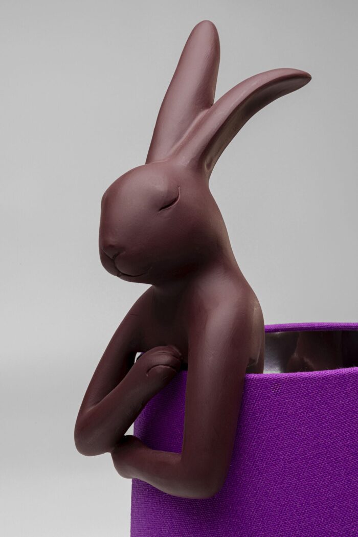 VEIOZĂ ANIMAL RABBIT ROSU/MOV 50 CM