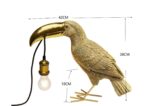 VEIOZĂ TOUCAN AURIU 42 CM