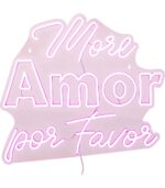 LAMPĂ DE PERETE MORE AMOR POR FAVOR 46CM