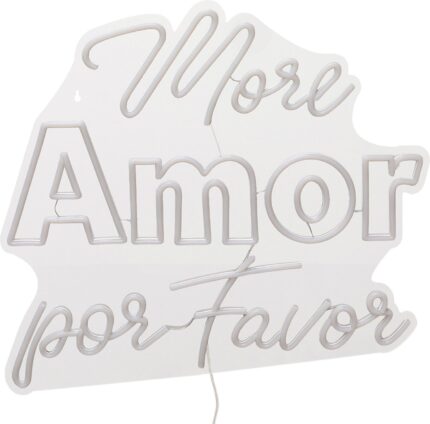LAMPĂ DE PERETE MORE AMOR POR FAVOR 46CM