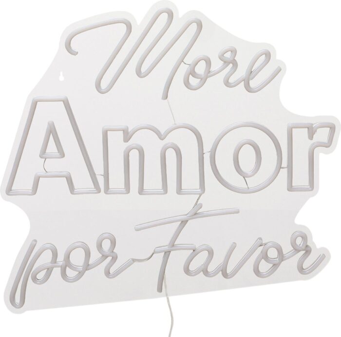 LAMPĂ DE PERETE MORE AMOR POR FAVOR 46CM