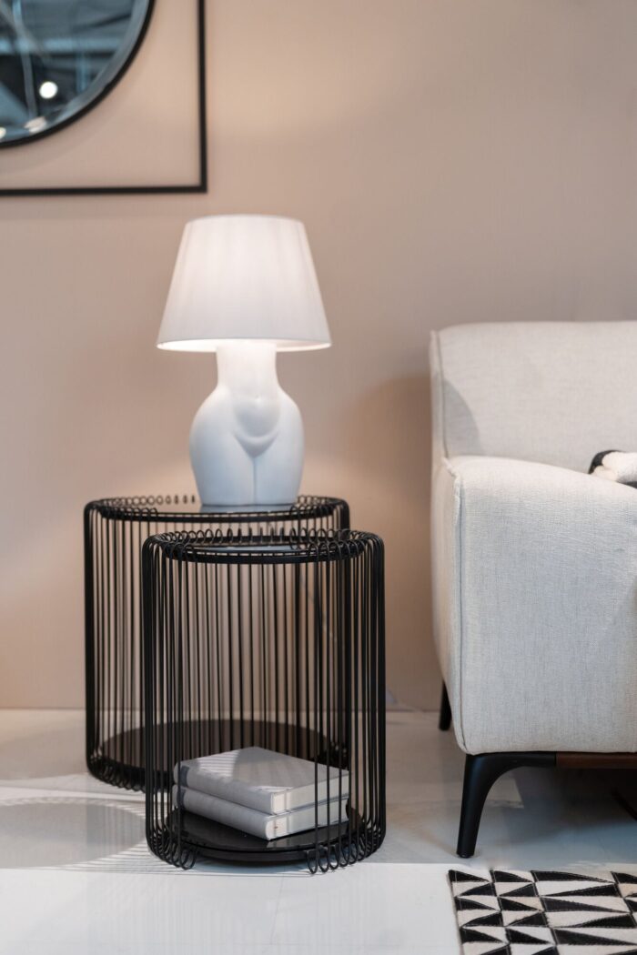 SET 2 MASUTE AUXILIARE WIRE DOUBLE NEGRU