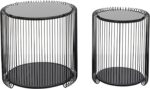 SET 2 MASUTE AUXILIARE WIRE DOUBLE NEGRU