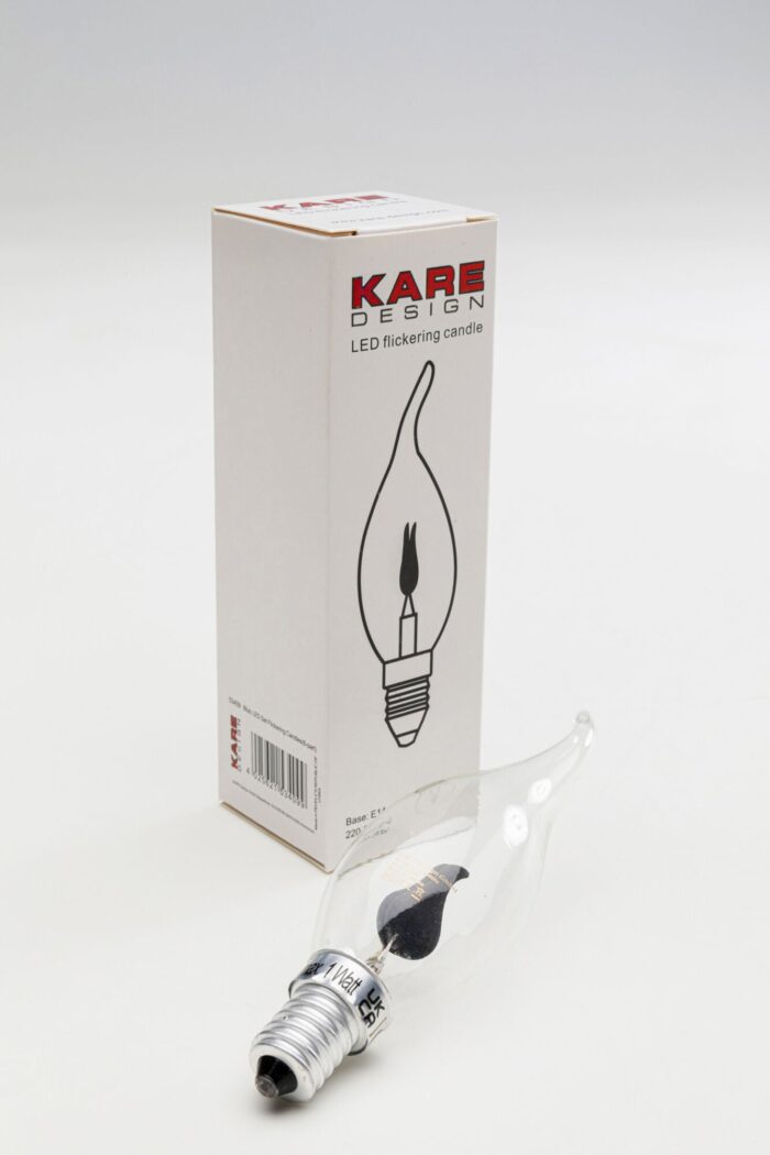 BEC CU EFECT DE LUMÂNARE LED (6/SET)