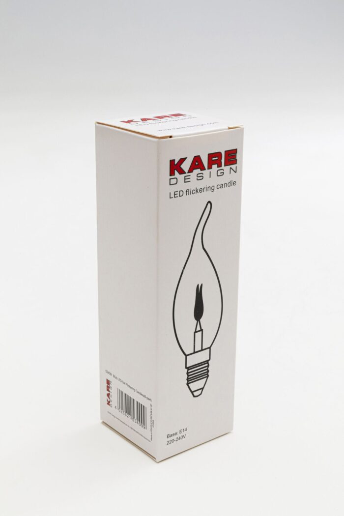 BEC CU EFECT DE LUMÂNARE LED (6/SET)