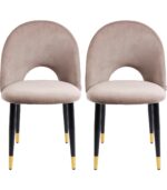SET 2 SCAUNE IRIS CATIFEA GRI