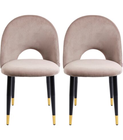 SET 2 SCAUNE IRIS CATIFEA GRI